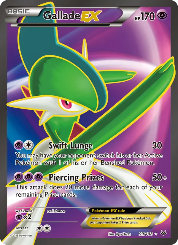 Gallade EX #99 — Roaring Skies