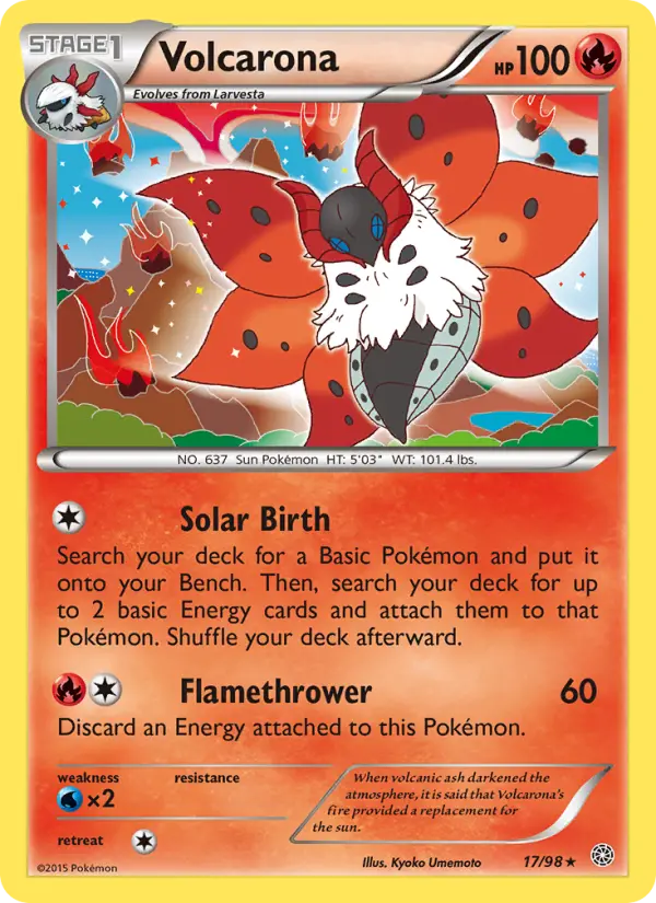 Volcarona #17 — Ancient Origins