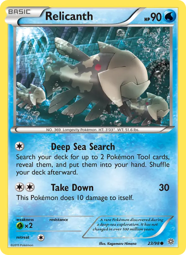 Relicanth #23 — Ancient Origins