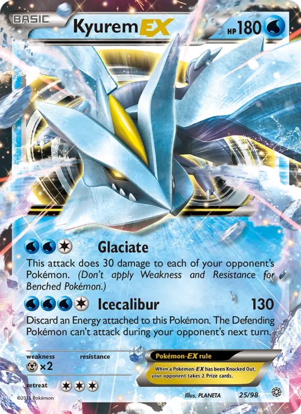 Kyurem EX #25 — Ancient Origins