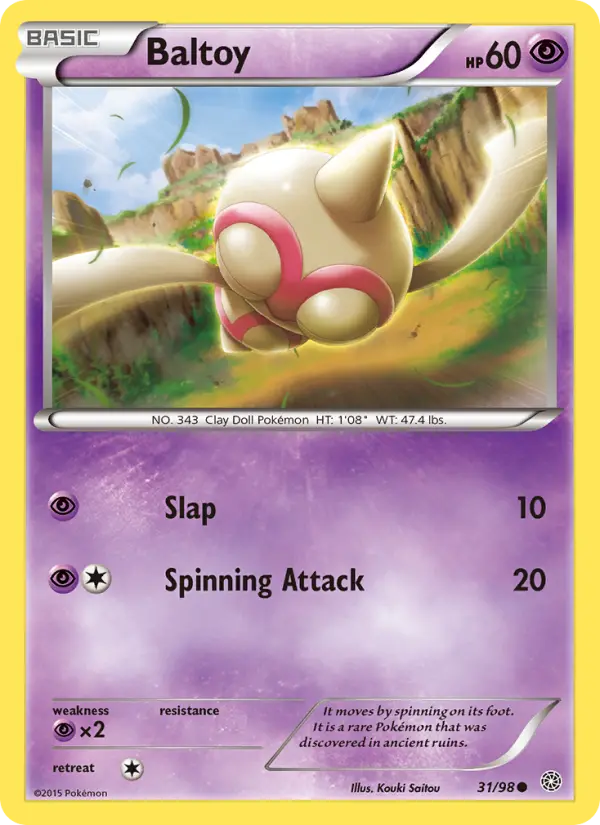 Baltoy #31 — Ancient Origins