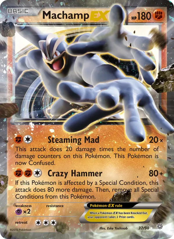 Machamp EX #37 — Ancient Origins