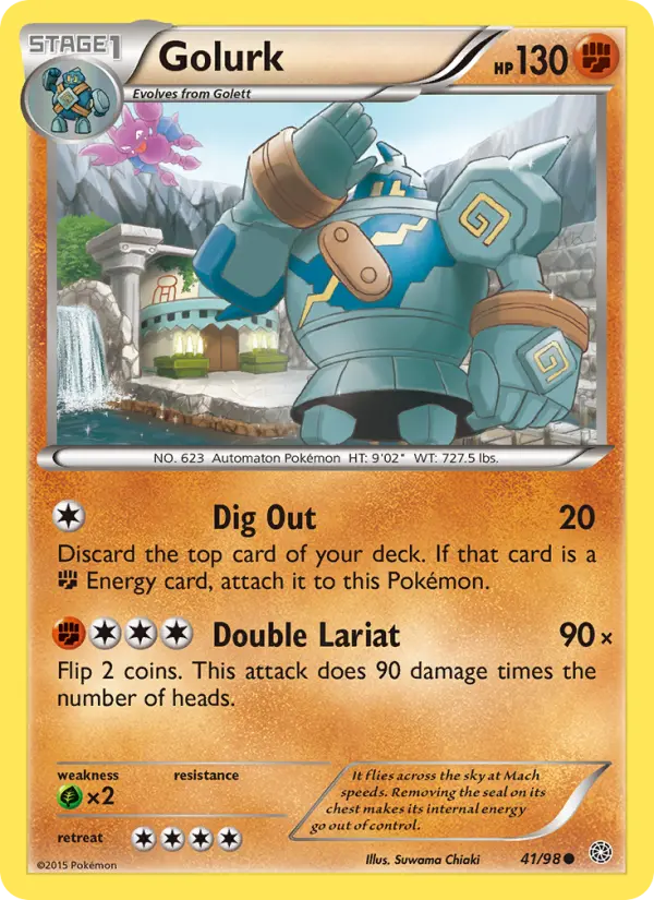 Golurk #41 — Ancient Origins