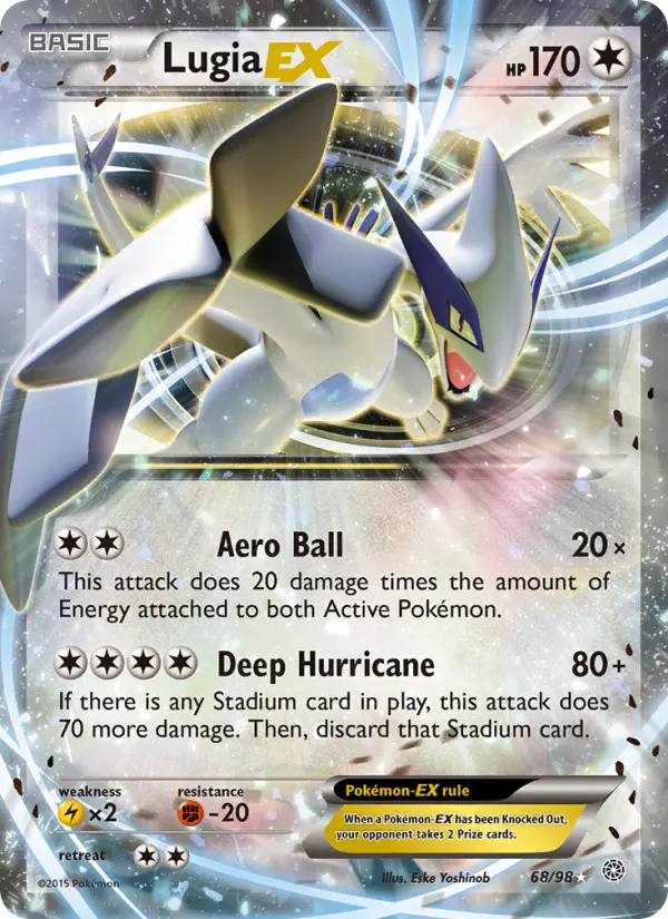 Lugia EX #68 — Ancient Origins