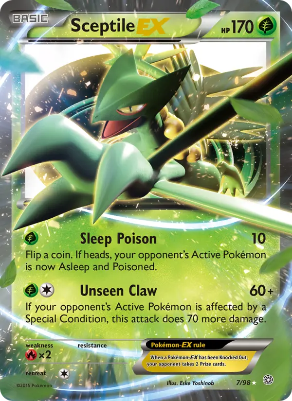 Sceptile EX #7 — Ancient Origins