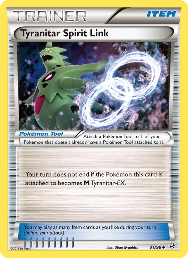 Tyranitar Spirit Link #81 — Ancient Origins