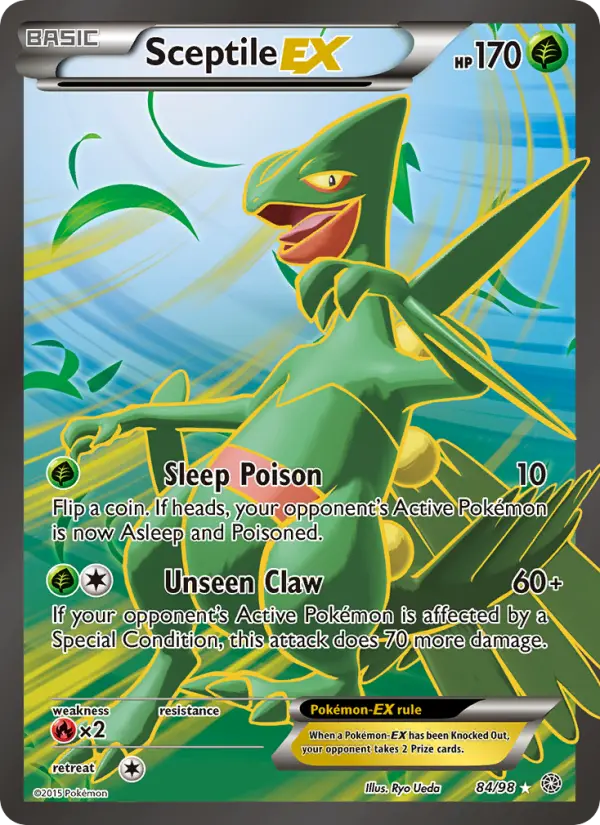 Sceptile EX #84 — Ancient Origins