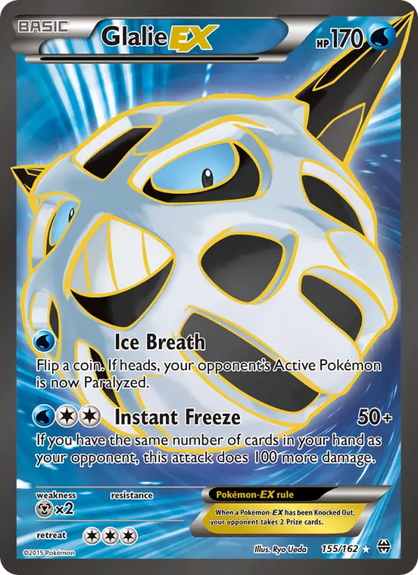 Glalie EX #155 — BREAKthrough
