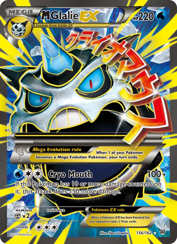 M Glalie EX #156 — BREAKthrough