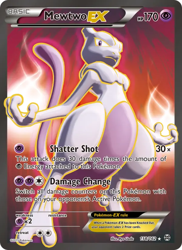 Mewtwo EX #158 — BREAKthrough