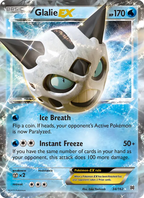 Glalie EX #34 — BREAKthrough