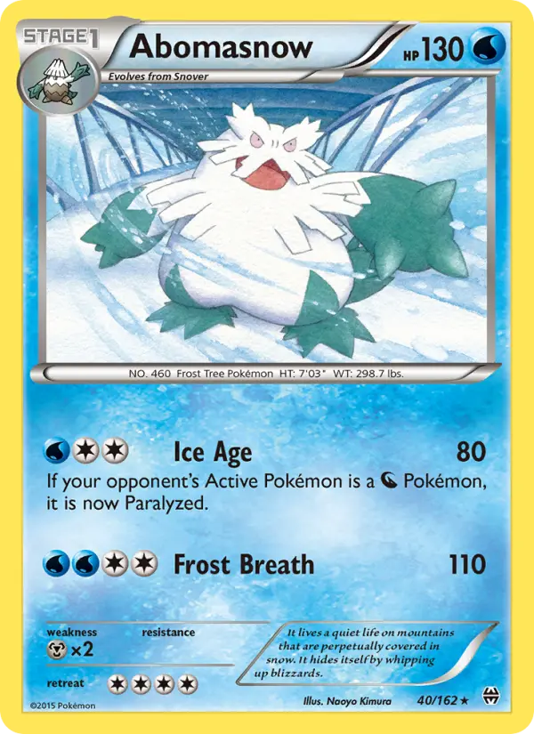 Abomasnow #40 — BREAKthrough