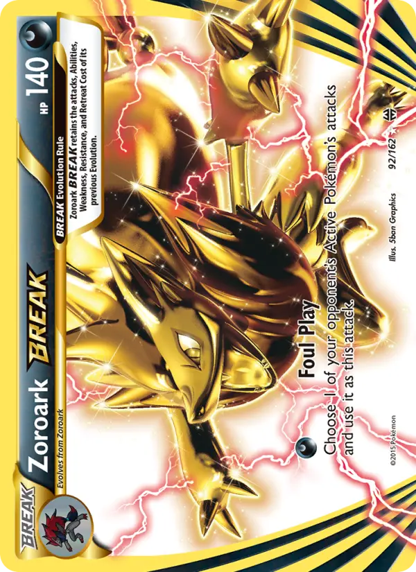 Zoroark BREAK #92 — BREAKthrough