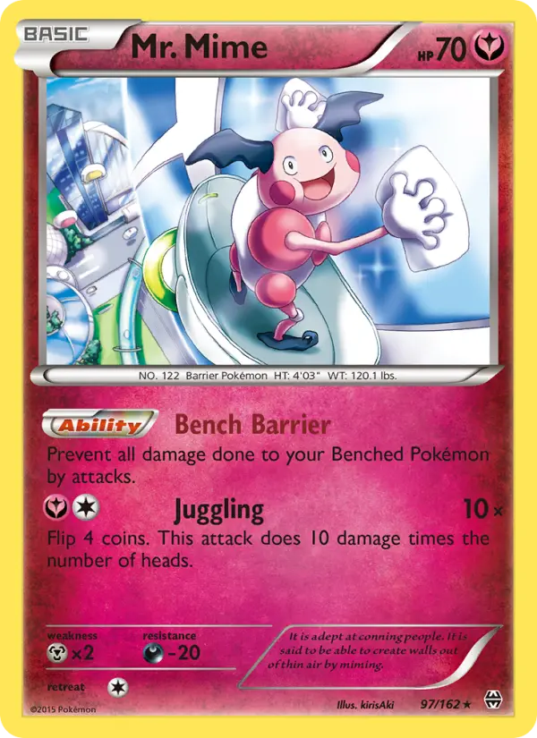 Mr. Mime #97 — BREAKthrough