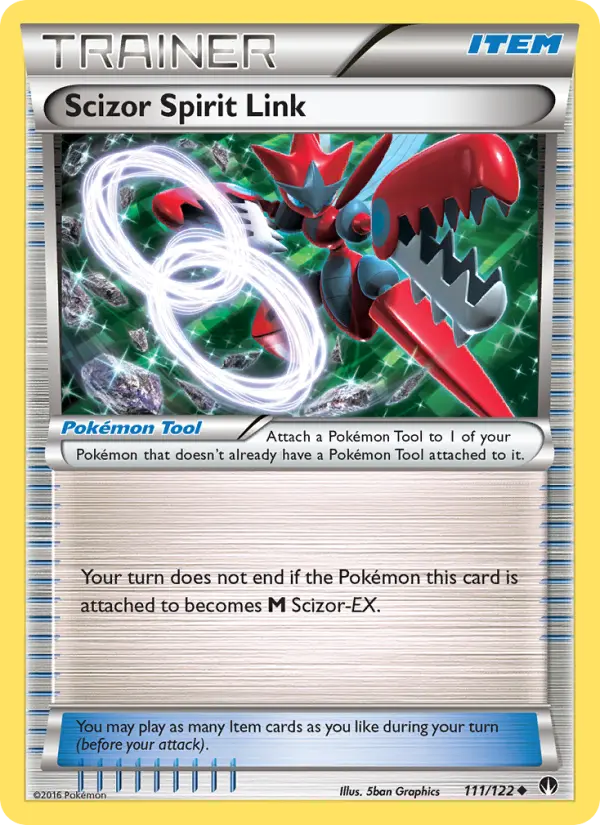 Scizor Spirit Link #111 — BREAKpoint