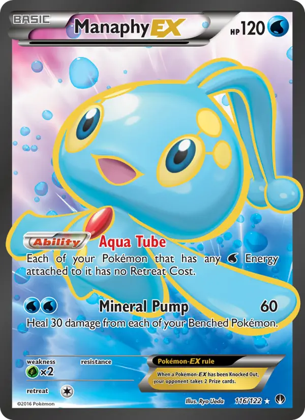 Manaphy EX #116 — BREAKpoint