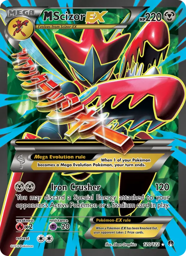 M Scizor EX #120 — BREAKpoint