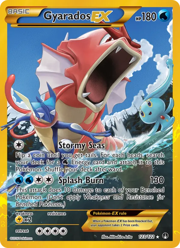 Gyarados EX #123 — BREAKpoint