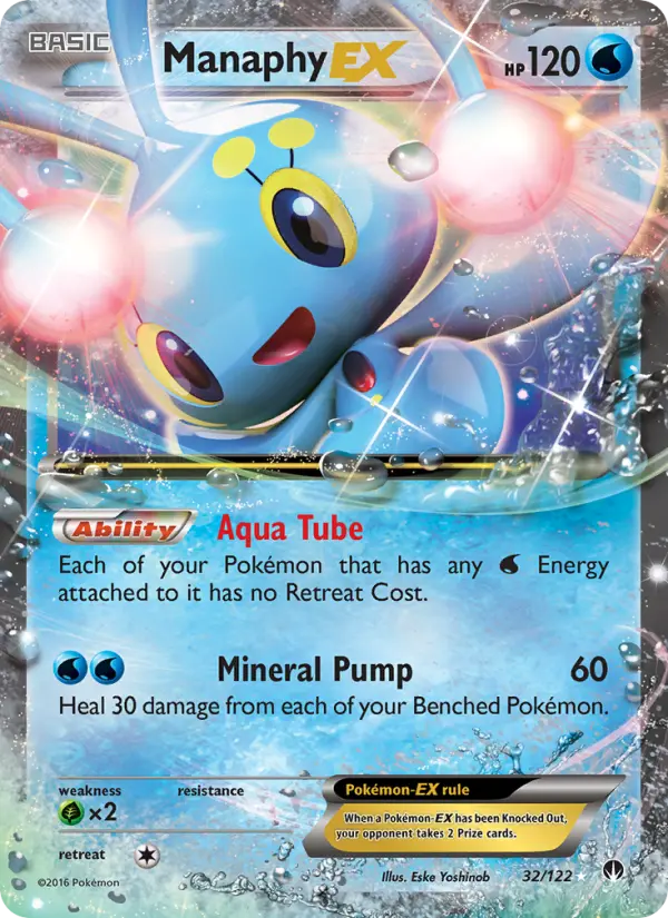 Manaphy EX #32 — BREAKpoint