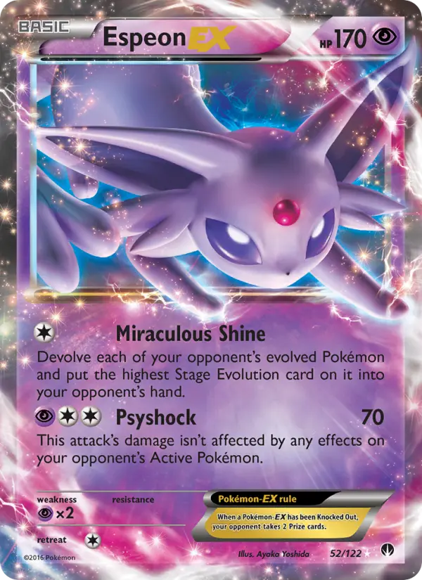 Espeon EX #52 — BREAKpoint