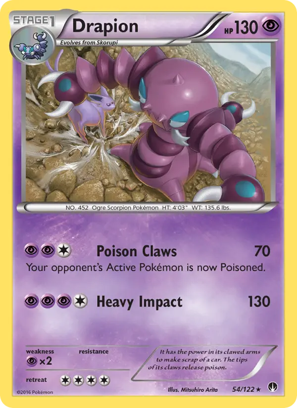 Drapion #54 — BREAKpoint