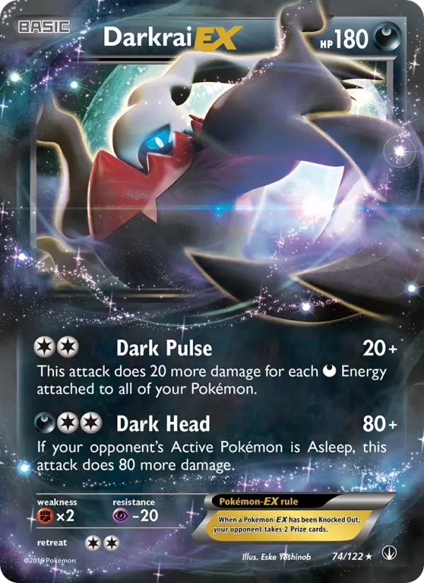 Darkrai EX #74 — BREAKpoint