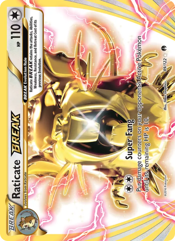 Raticate BREAK #89 — BREAKpoint