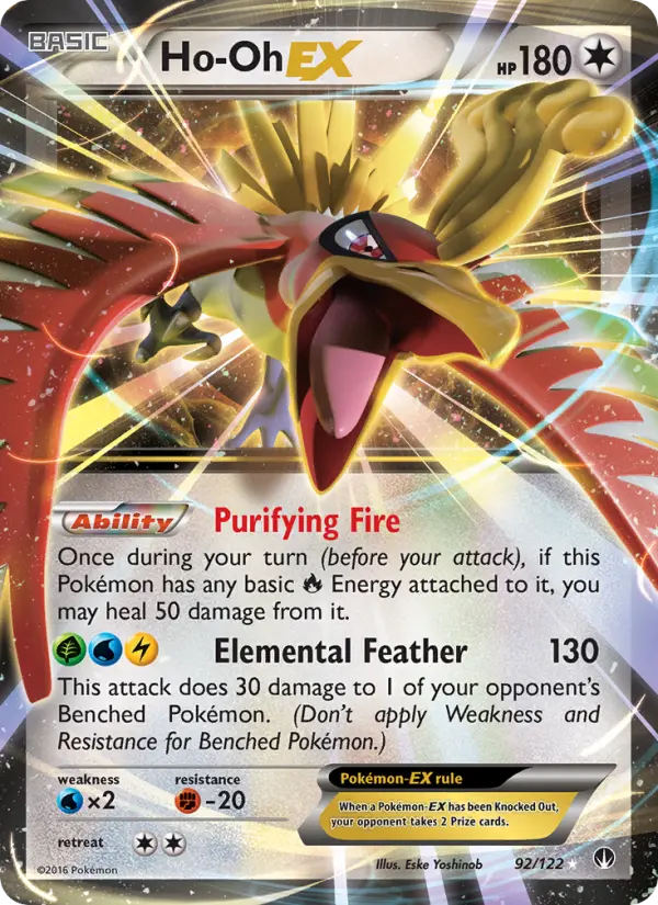 Ho-Oh EX #92 — BREAKpoint