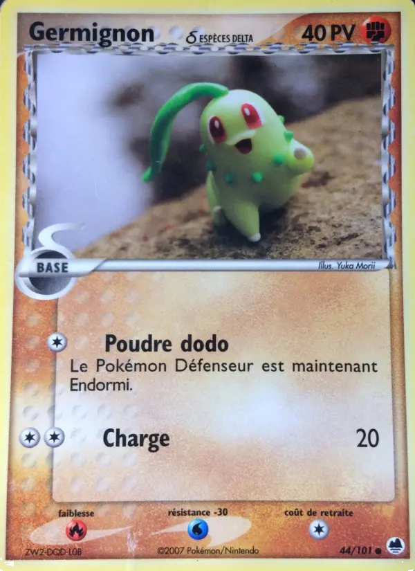 Carte Pokémon Germignon δ #044 — Île des Dragons