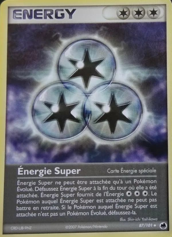 Carte Pokémon Énergie Super #087 — Île des Dragons