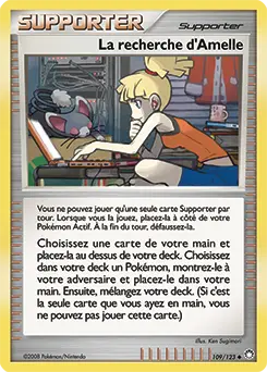 Carte Pokémon La recherche d'Amelle #109 — Trésors Mystérieux