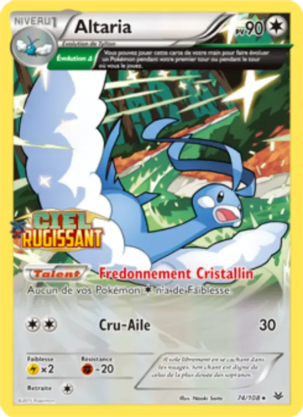Carte Pokémon Altaria #XY46 — Promos X&Y