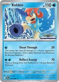 Keldeo #019 Stamp — Chaos Rising
