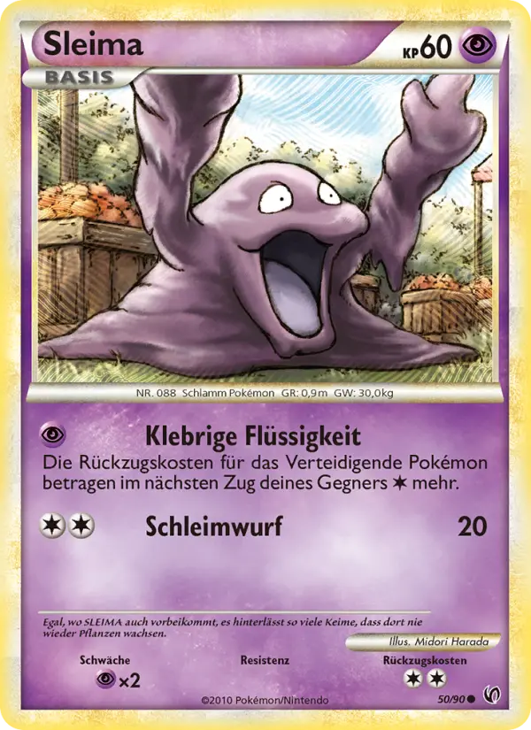 Carte Pokémon Tadmorv #50 — Indomptable