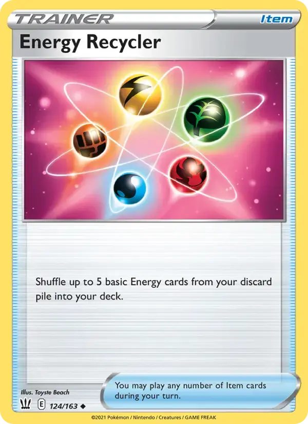 Energy Recycler #124 — Battle Styles
