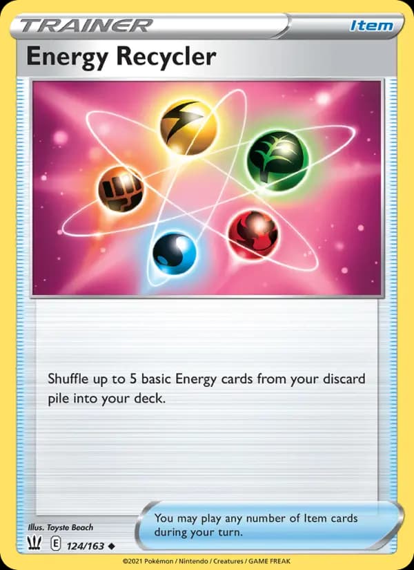 Energy Recycler #124 — Battle Styles