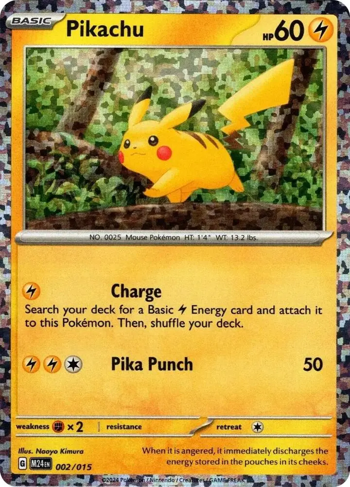 Pikachu #2 — 2024 McDonald's Collection