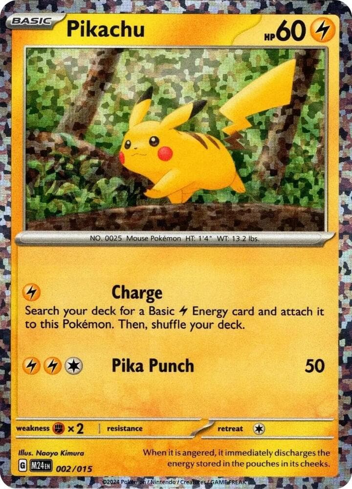 Pikachu #2 — 2024 McDonald's Collection