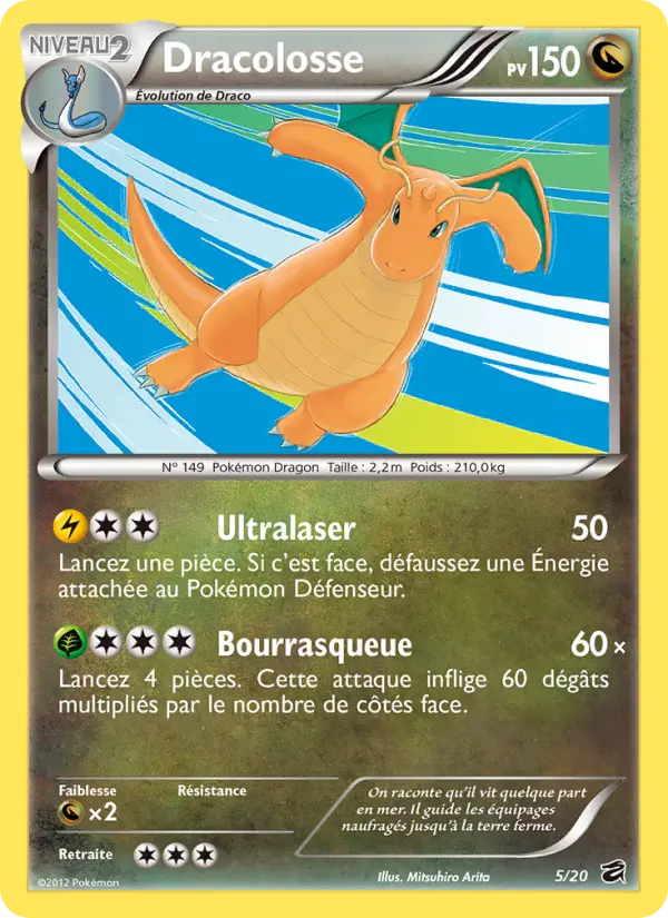 Carte Pokémon Dracolosse #5 — Coffre des Dragons