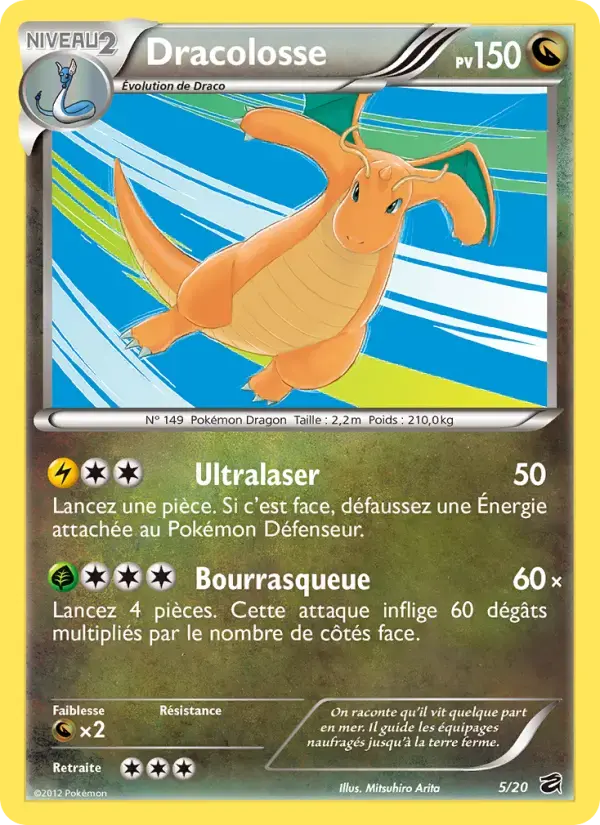 Carte Pokémon Dracolosse #5 — Coffre des Dragons