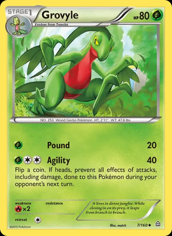 Grovyle #7 — Primal Clash