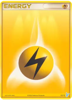 Carte Pokémon Lightning Energy #12 — Kit du Dresseur EX 2 (Négapi)