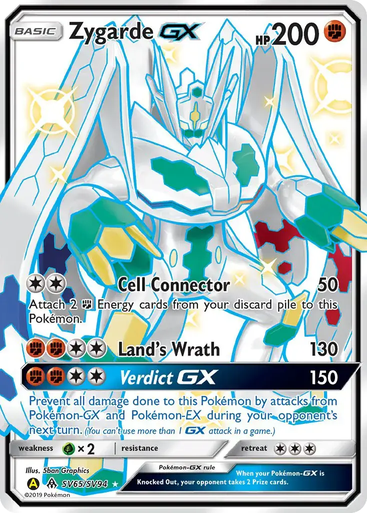 Zygarde-GX #SV65 — Hidden Fates