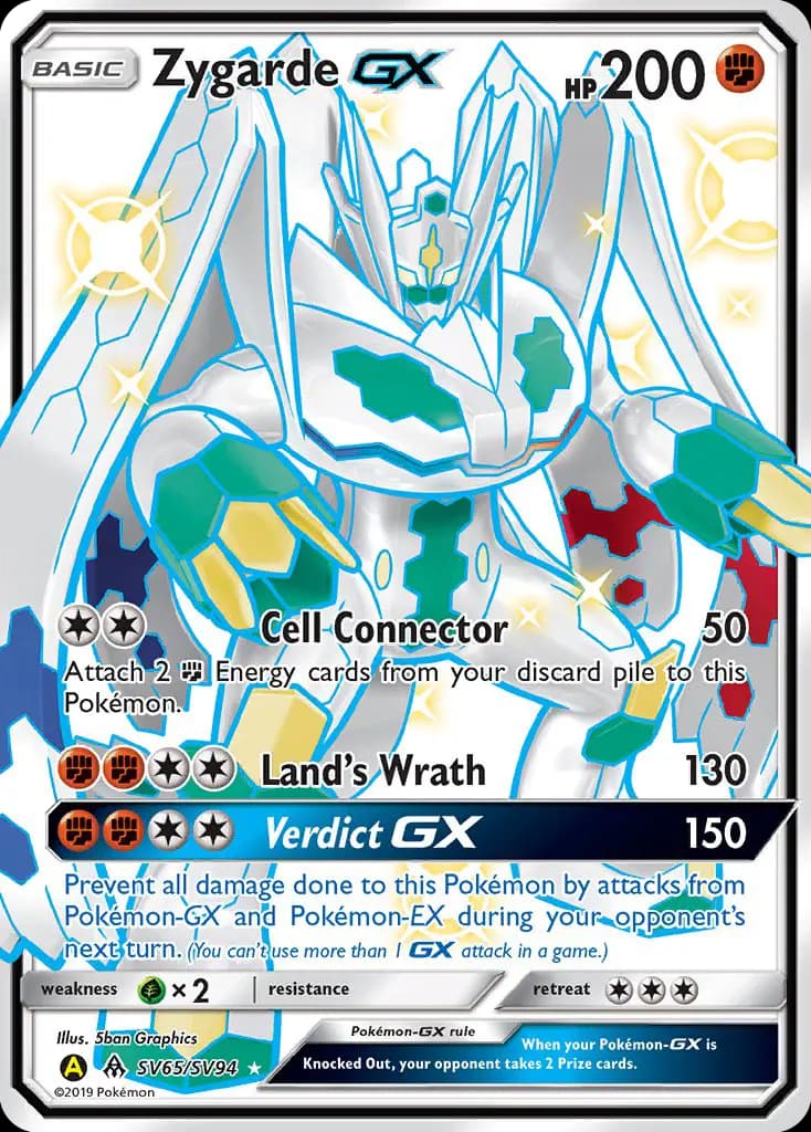 Zygarde-GX #SV65 — Hidden Fates