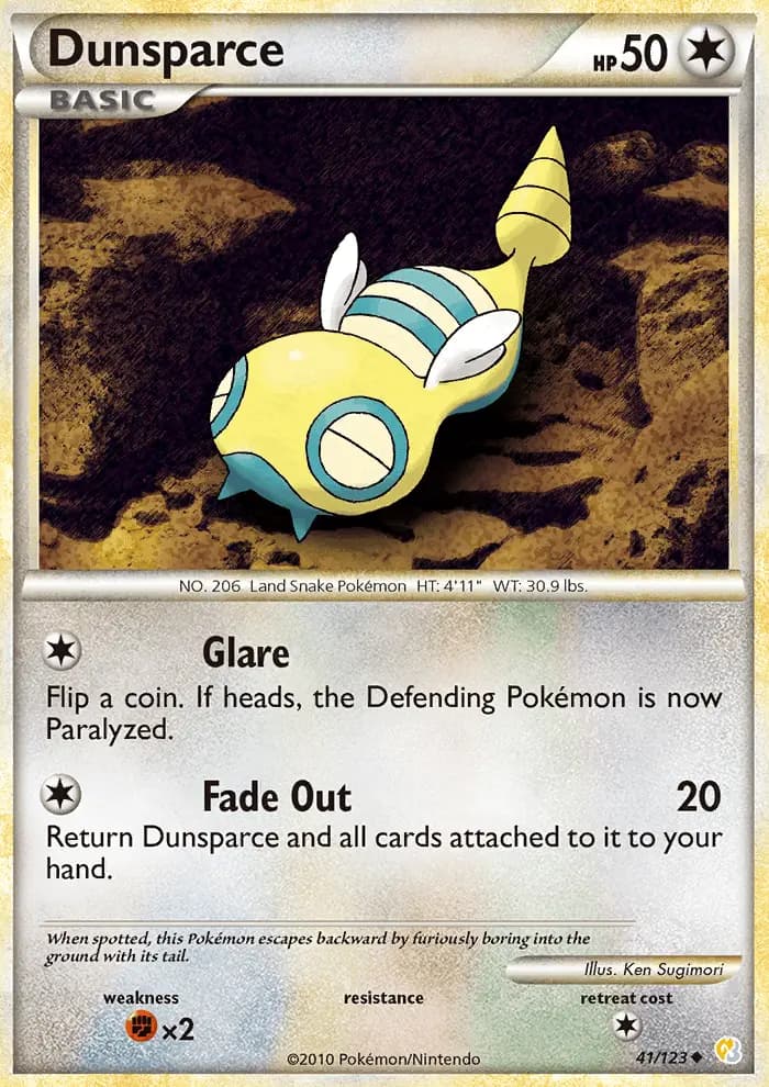 Dunsparce #41 — HeartGold SoulSilver