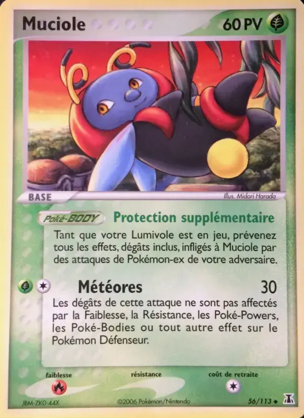 Carte Pokémon Muciole #56 — Espèces Delta