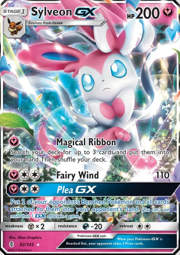 Sylveon GX #92 — Guardians Rising