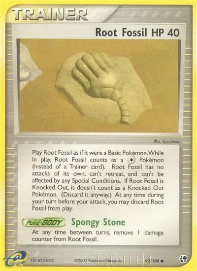 Root Fossil #92 — Sandstorm