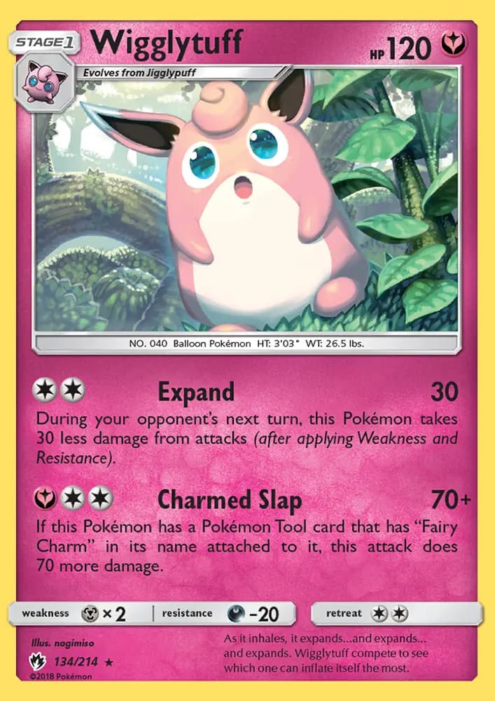 Wigglytuff #134 — Lost Thunder