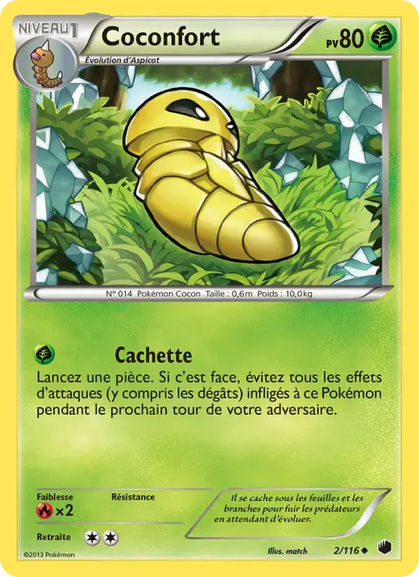 Carte Pokémon Coconfort #2 — Glaciation Plasma